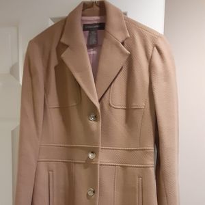 Banana Republic wool camel color coat